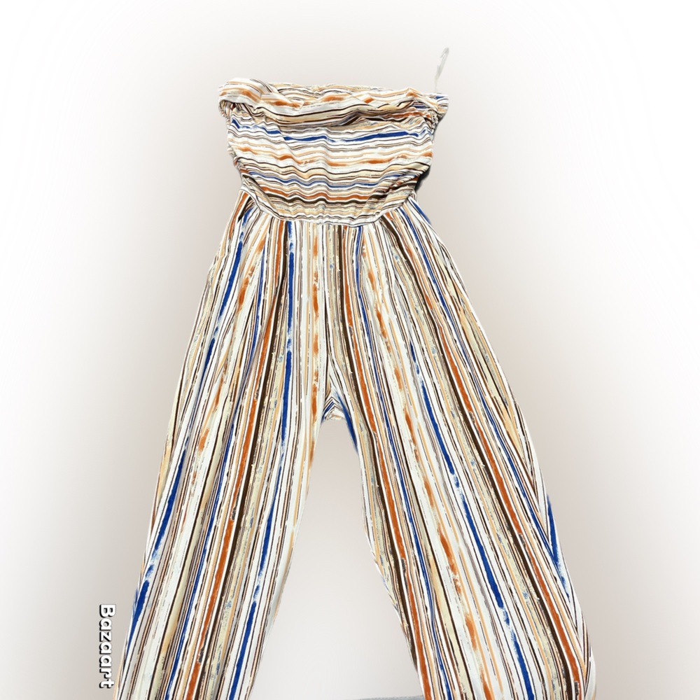 Striped Multicolor Pants